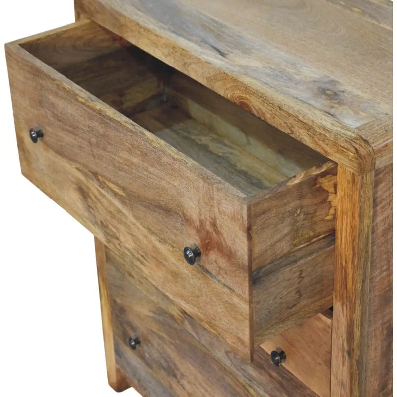 Solid Wood Oakish Three Drawer Chest by HouseOfZazla