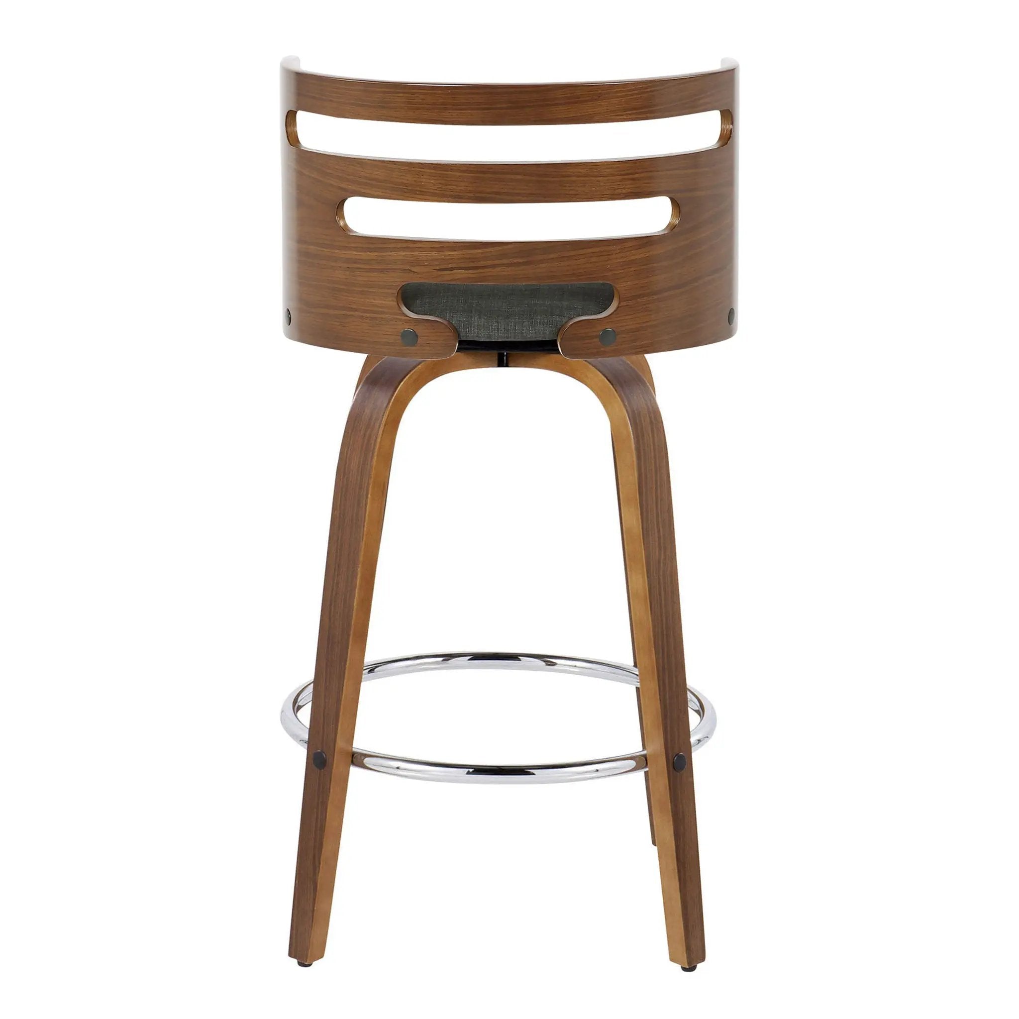 Fixed-Height Counter Stool with Swivel by HouseOfZazla