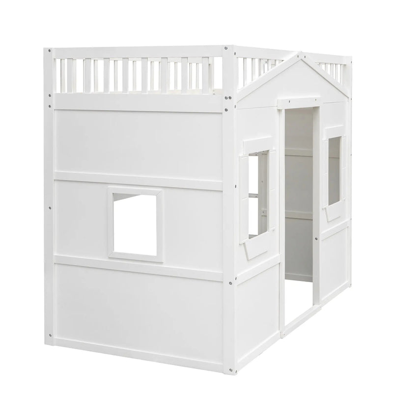 House Loft Bed With Ladder