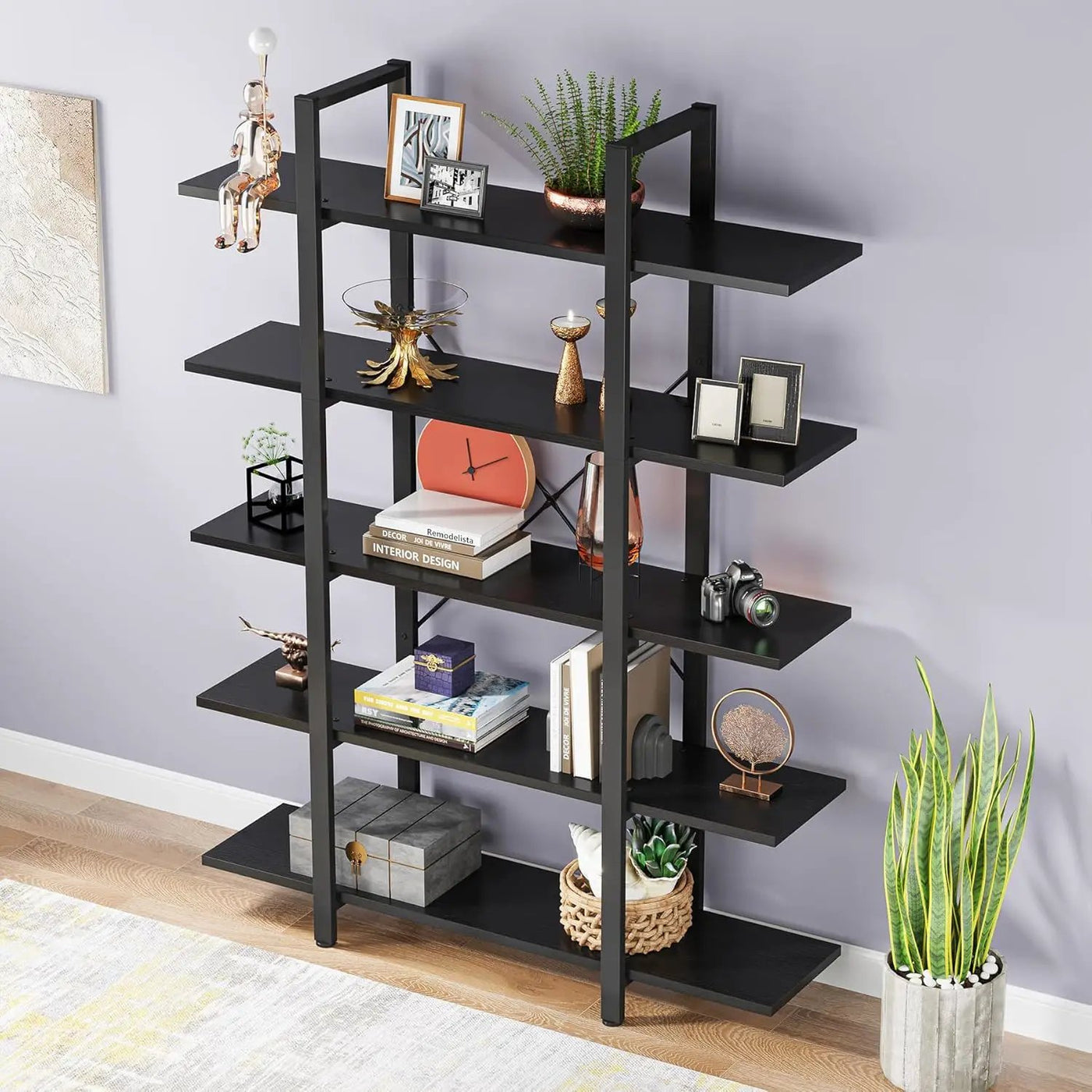 5 Tier Bookshelf For Home by HouseOfZazla