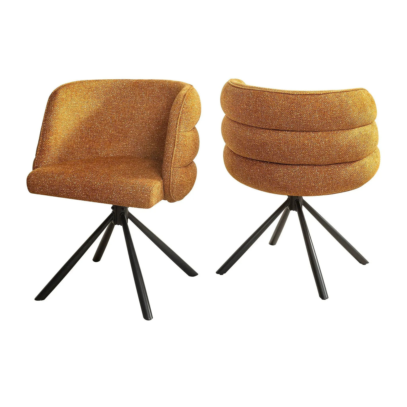 270 Degree Swivel Upholstered Desk Chairs (Set of 2) by HouseOfZazla