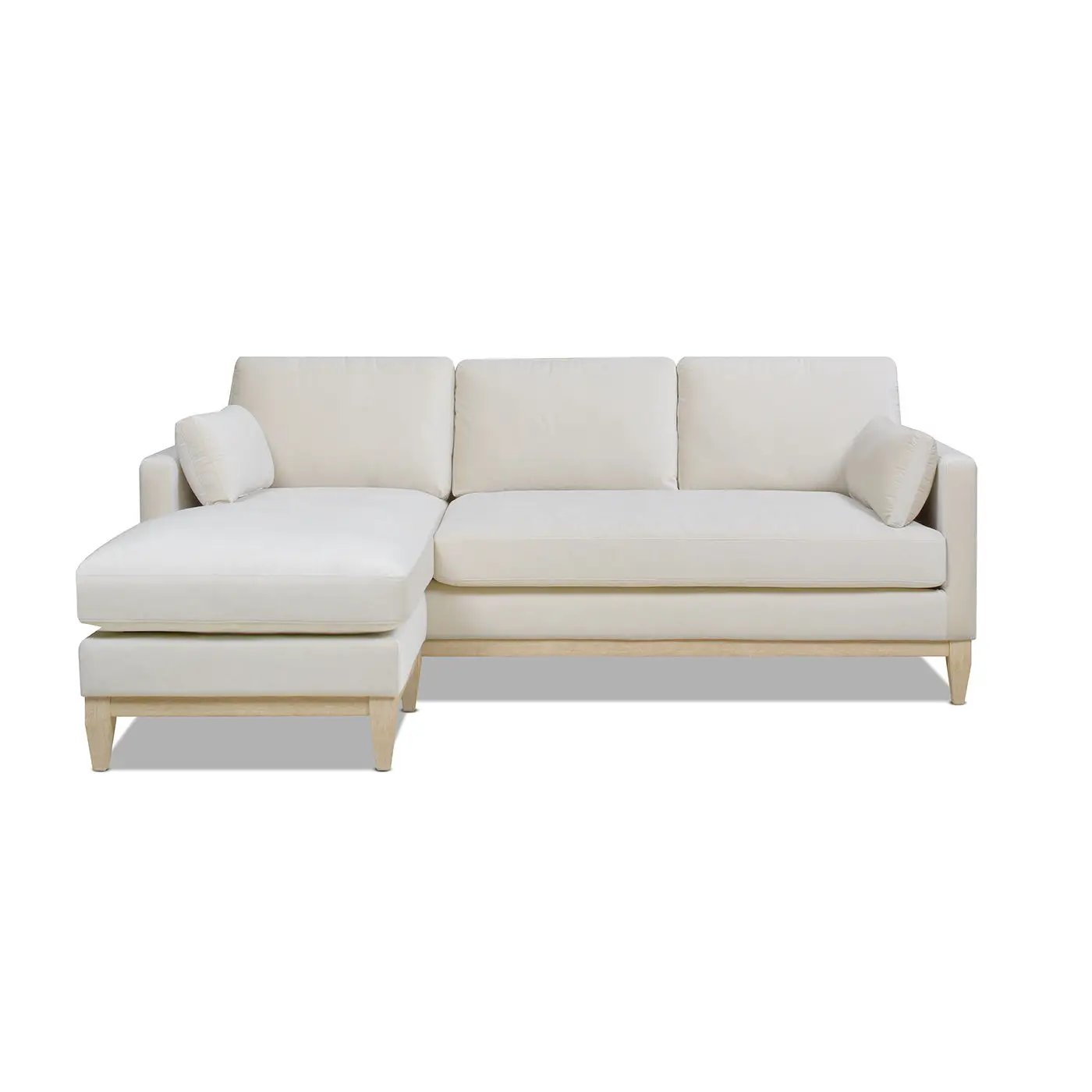 Knox - Modern Farmhouse Reversible Chaise Sectional Sofa by Unique Piece Furniture