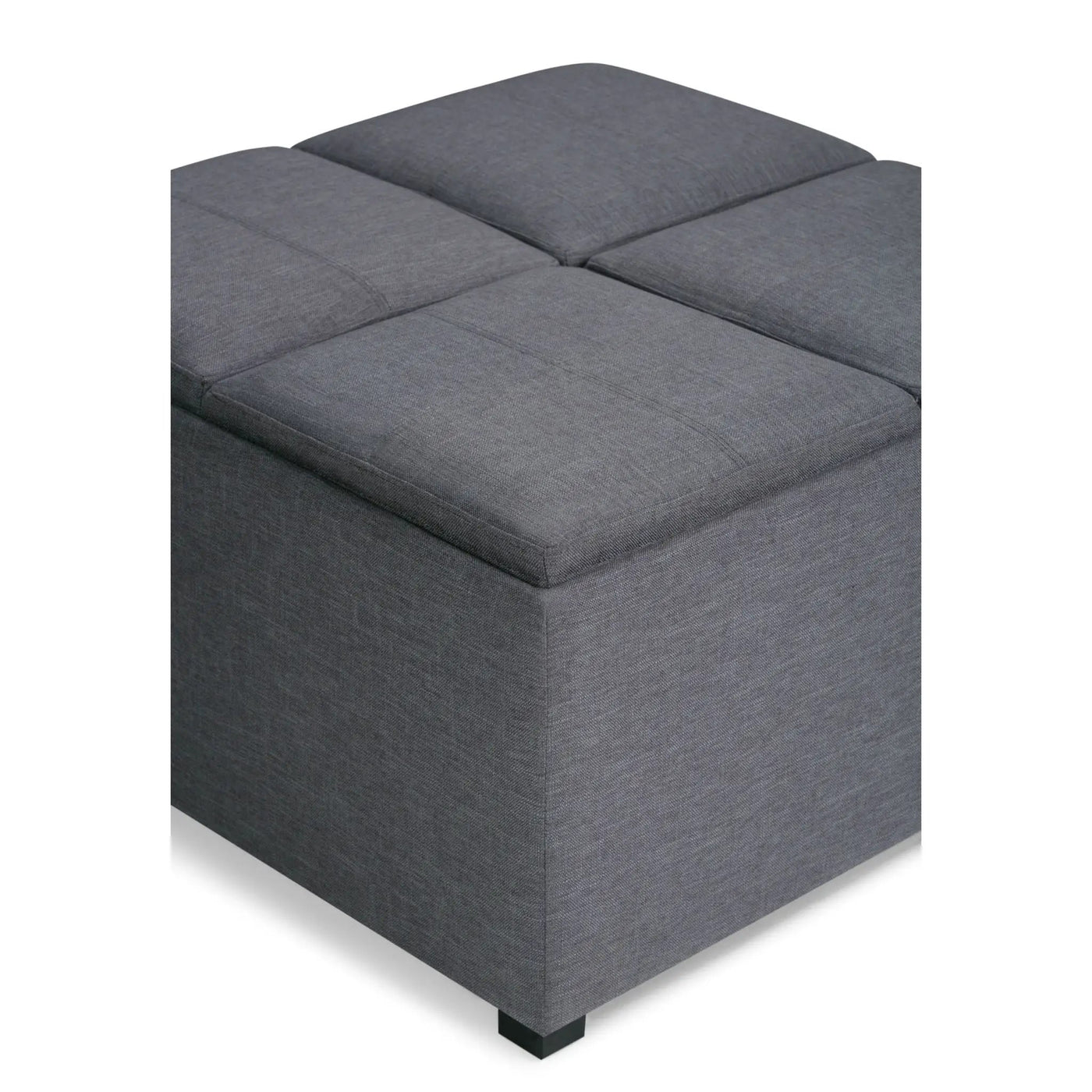 Avalon - Square Coffee Table, Storage Ottoman by Unique Piece Furniture