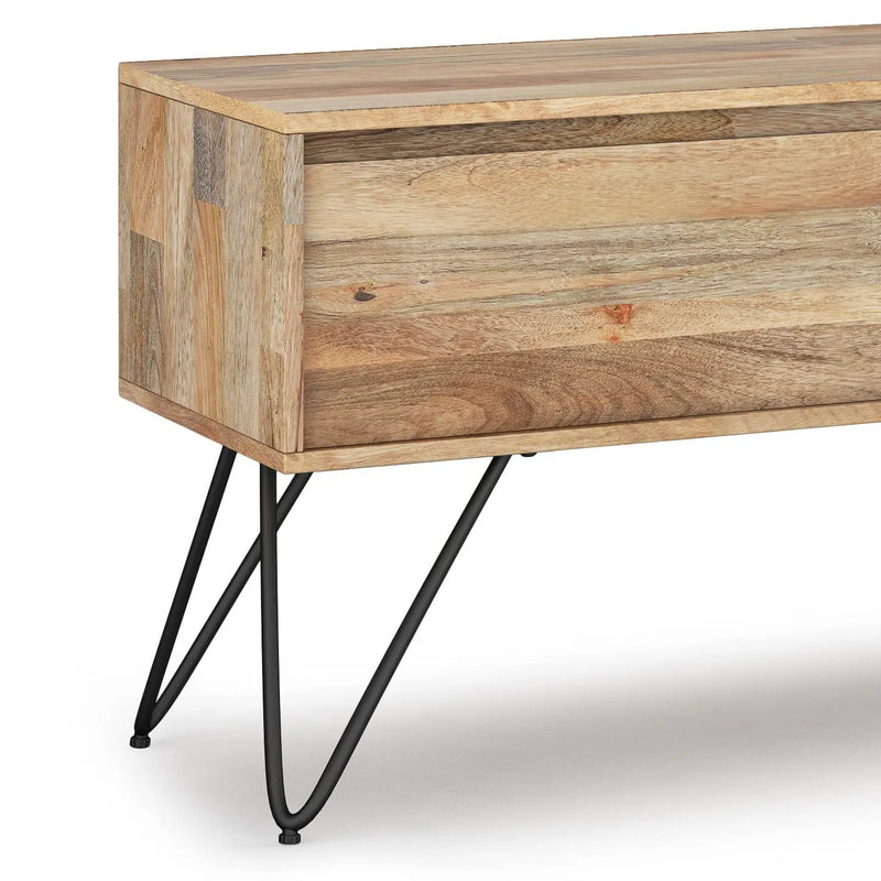 Hunter - Handcrafted TV Media Stand - Natural by HouseOfZazla