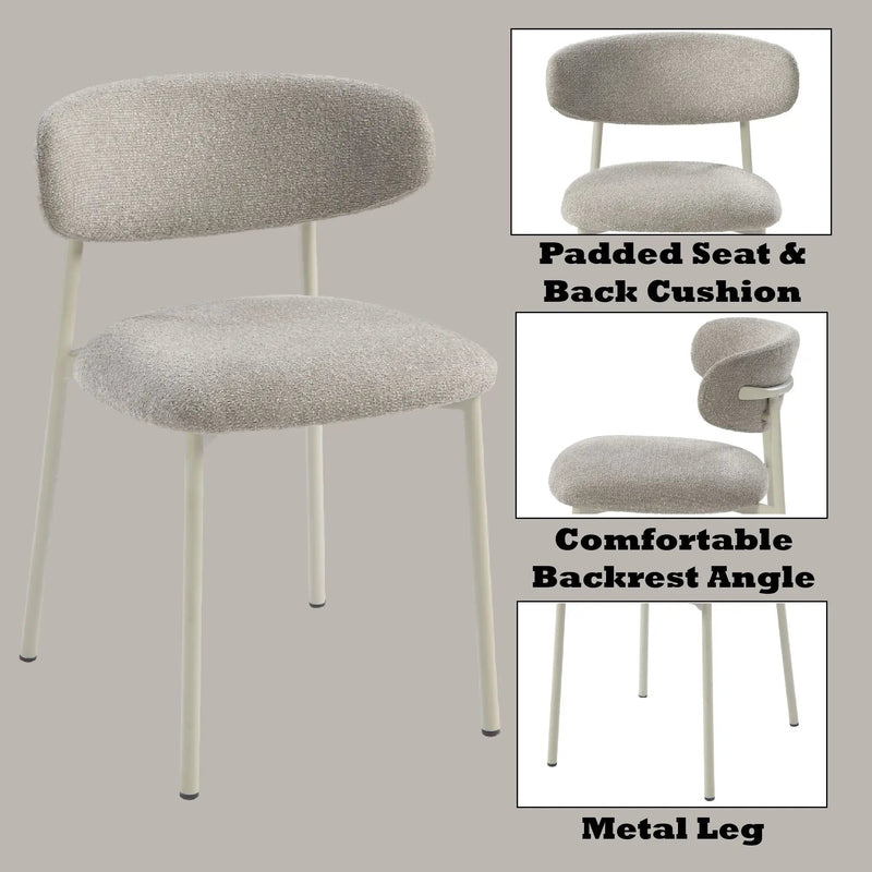 Ingram - Side Chair (Set of 2) - Light Gray by Unique Piece Furniture