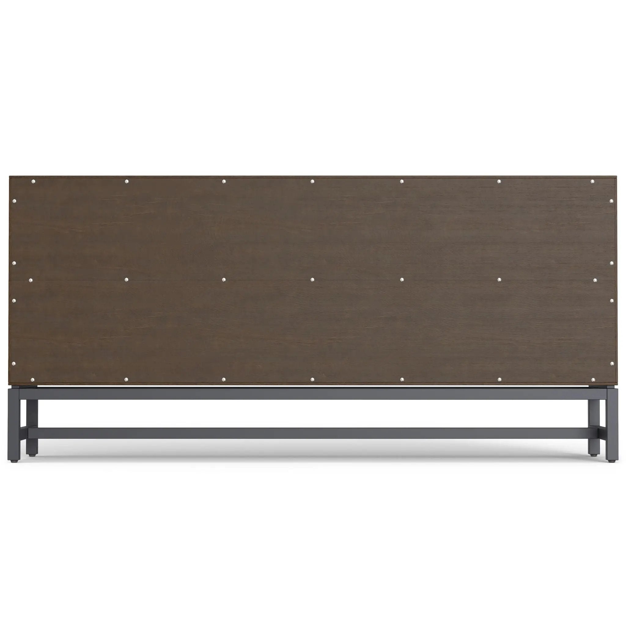 Banting - Low Wide Bookcase - Walnut Brown by Unique Piece Furniture