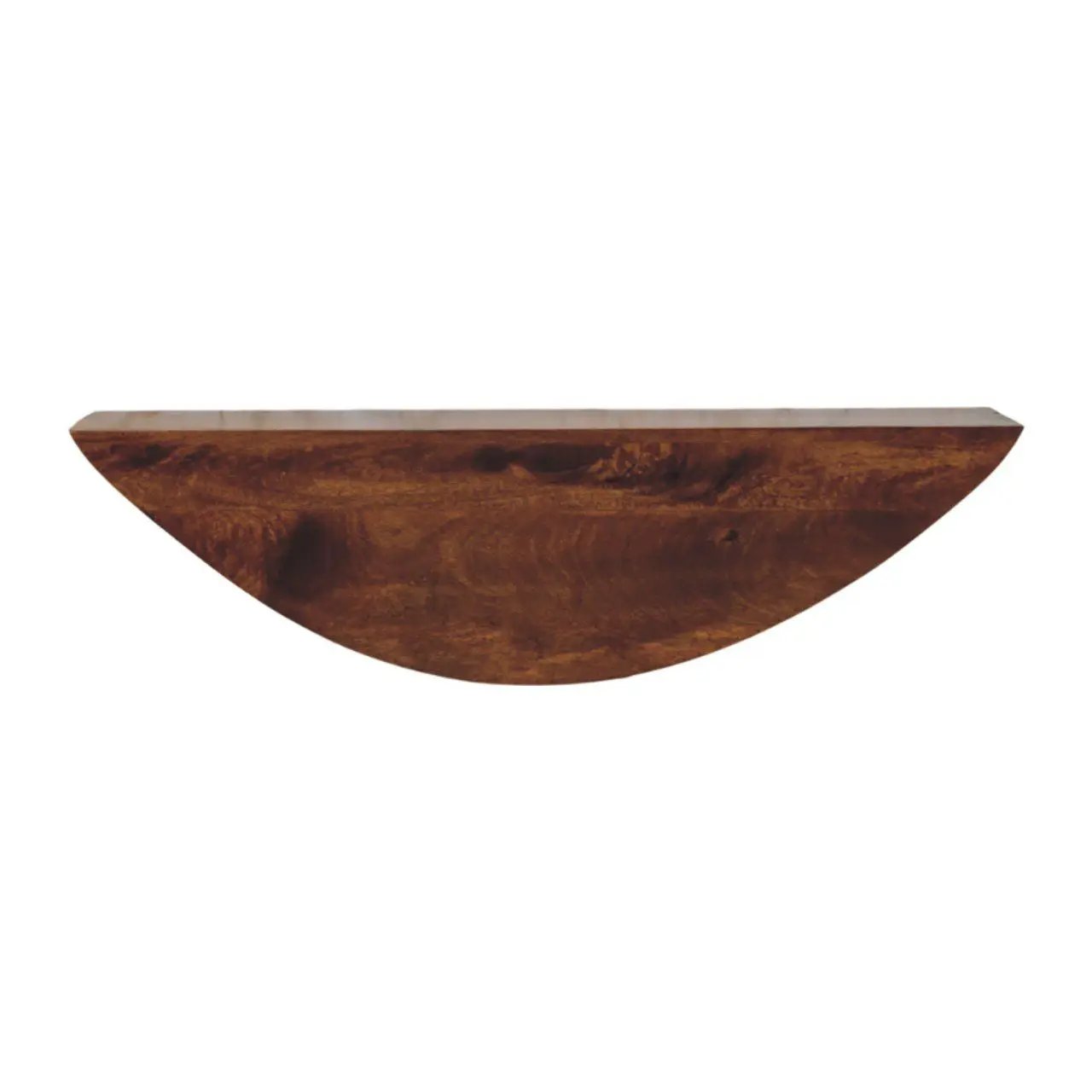 Crescent - Floating Wall Shelf - Brown by Unique Piece Furniture