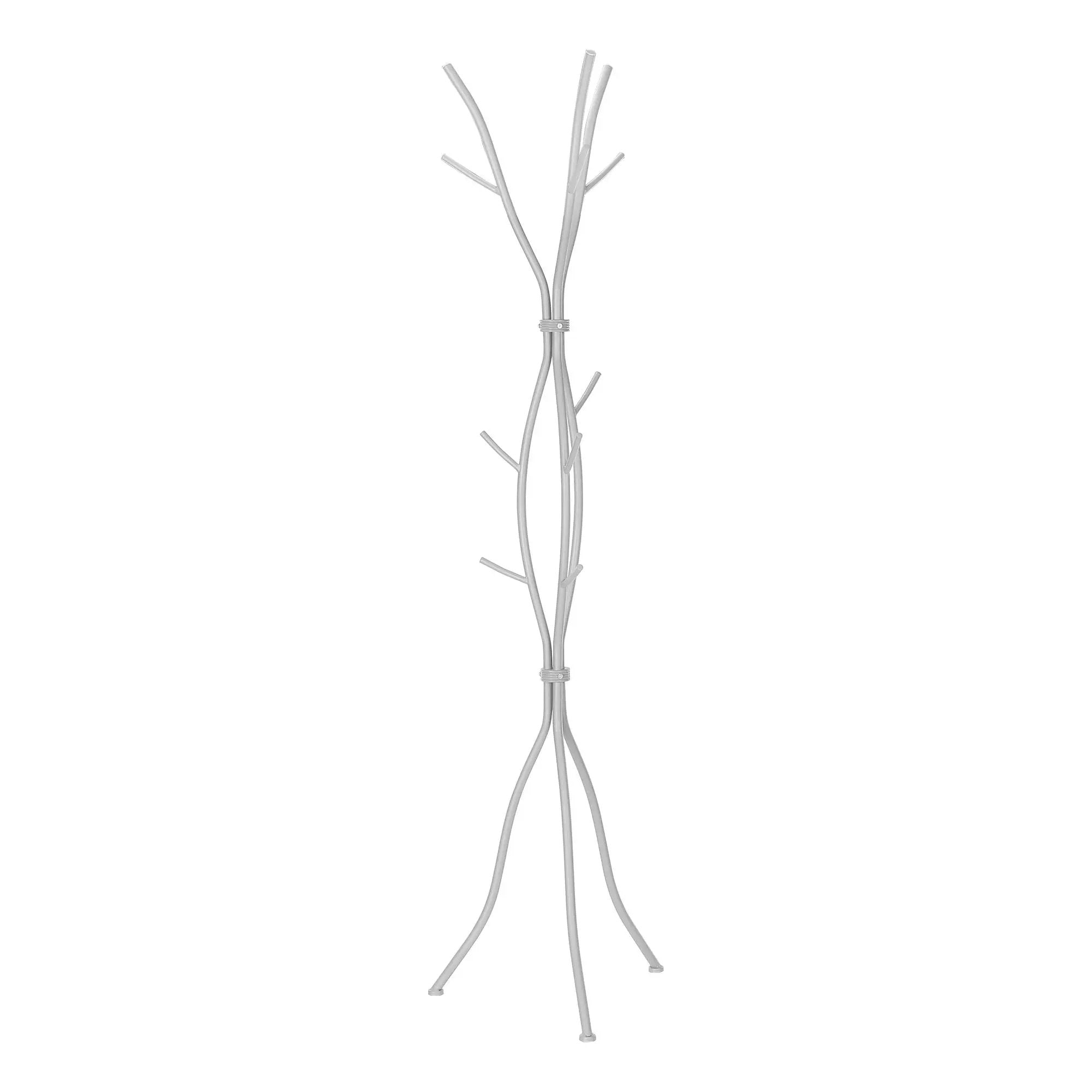 Coat Rack, Hall Tree, Free Standing, 11 Hooks, Entryway, Contemporary & Modern by Unique Piece Furniture