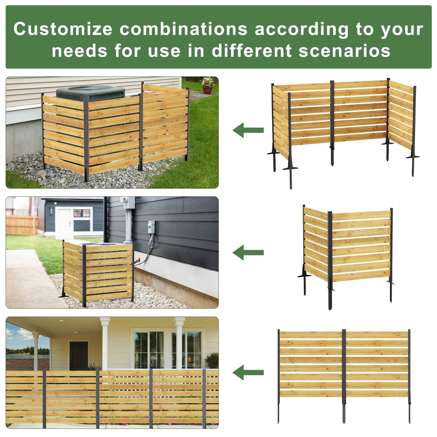 Outdoor Privacy Screen For Pool And Equipment Enclosures by HouseOfZazla