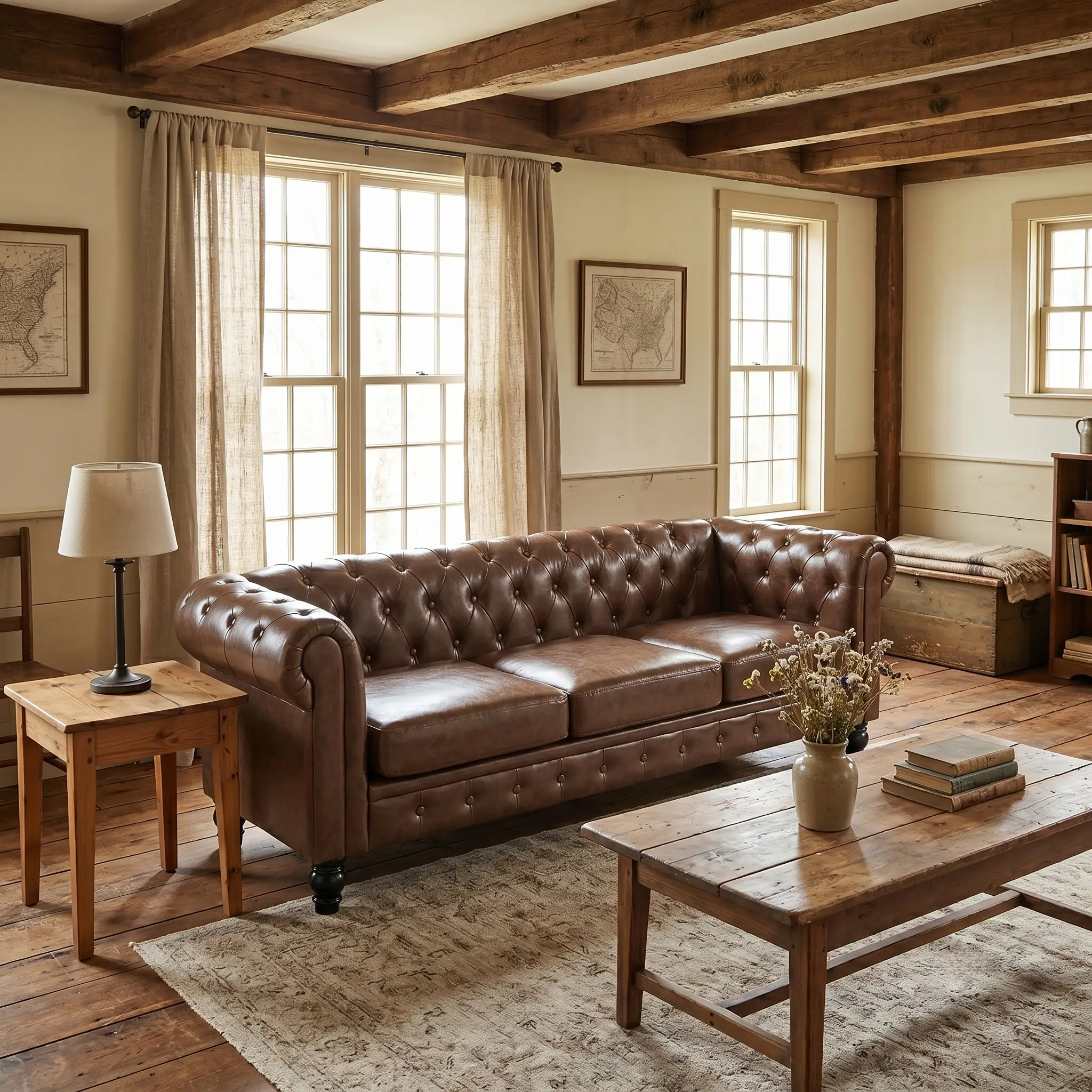 Elegant Tufted Sofa by HouseOfZazla