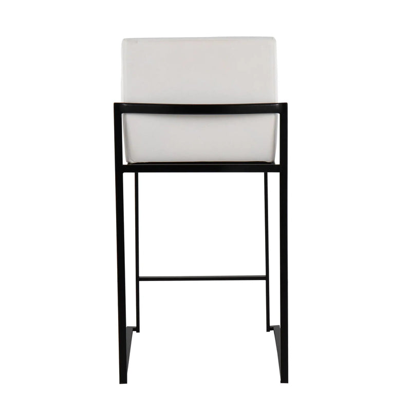 Fuji - Contemporary Modern Elegance, High Back Counter Stool by HouseOfZazla
