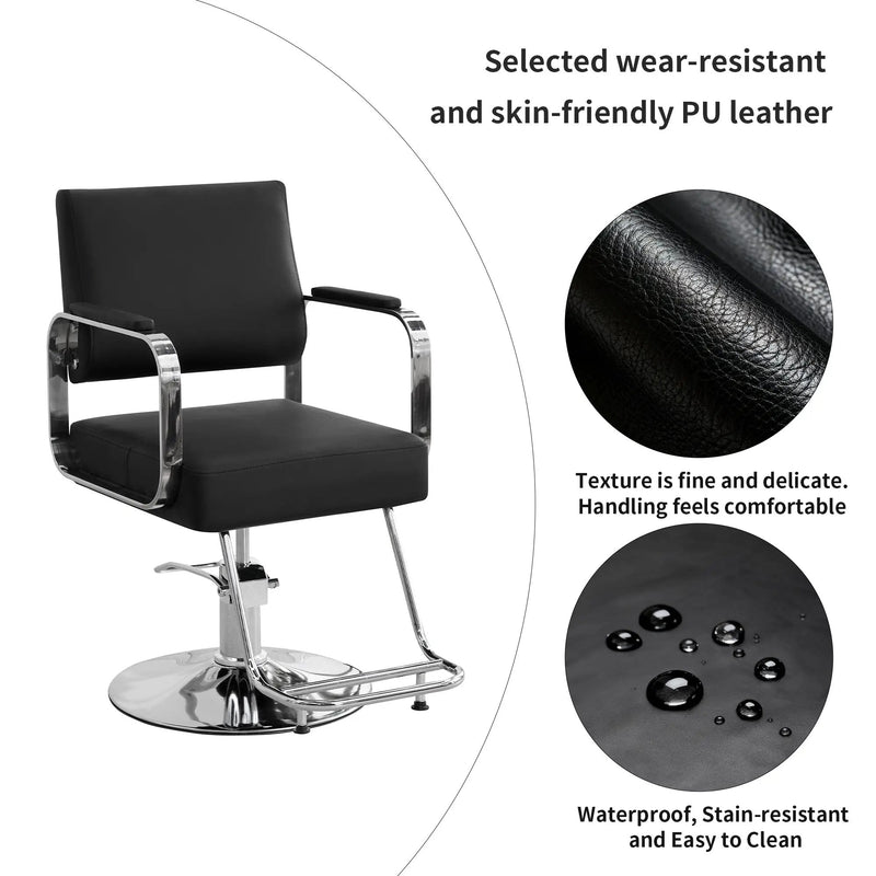 Barber Chair Salon Chair for Hair Stylist by HouseOfZazla