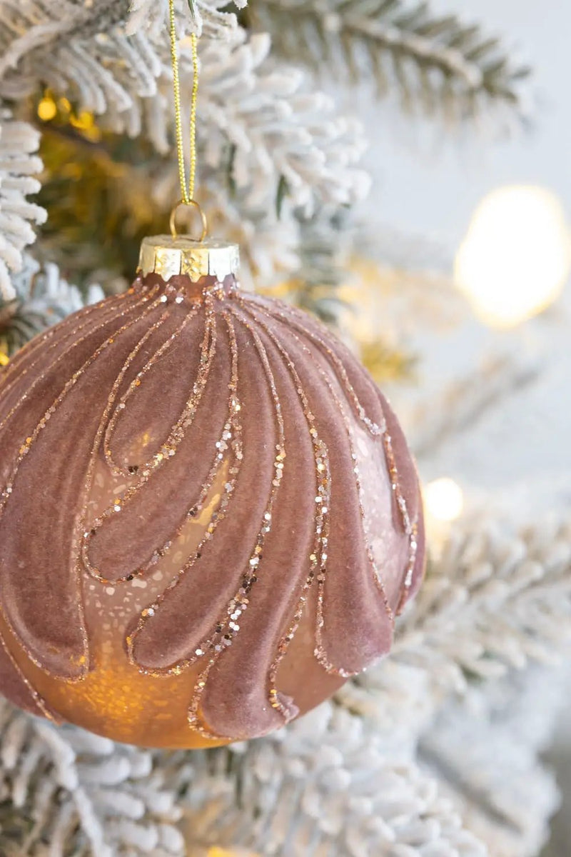 Decorative Hanging Ball Christmas Tree Ornaments For Holiday Party Decorations (Set of 6) by Unique Piece Furniture