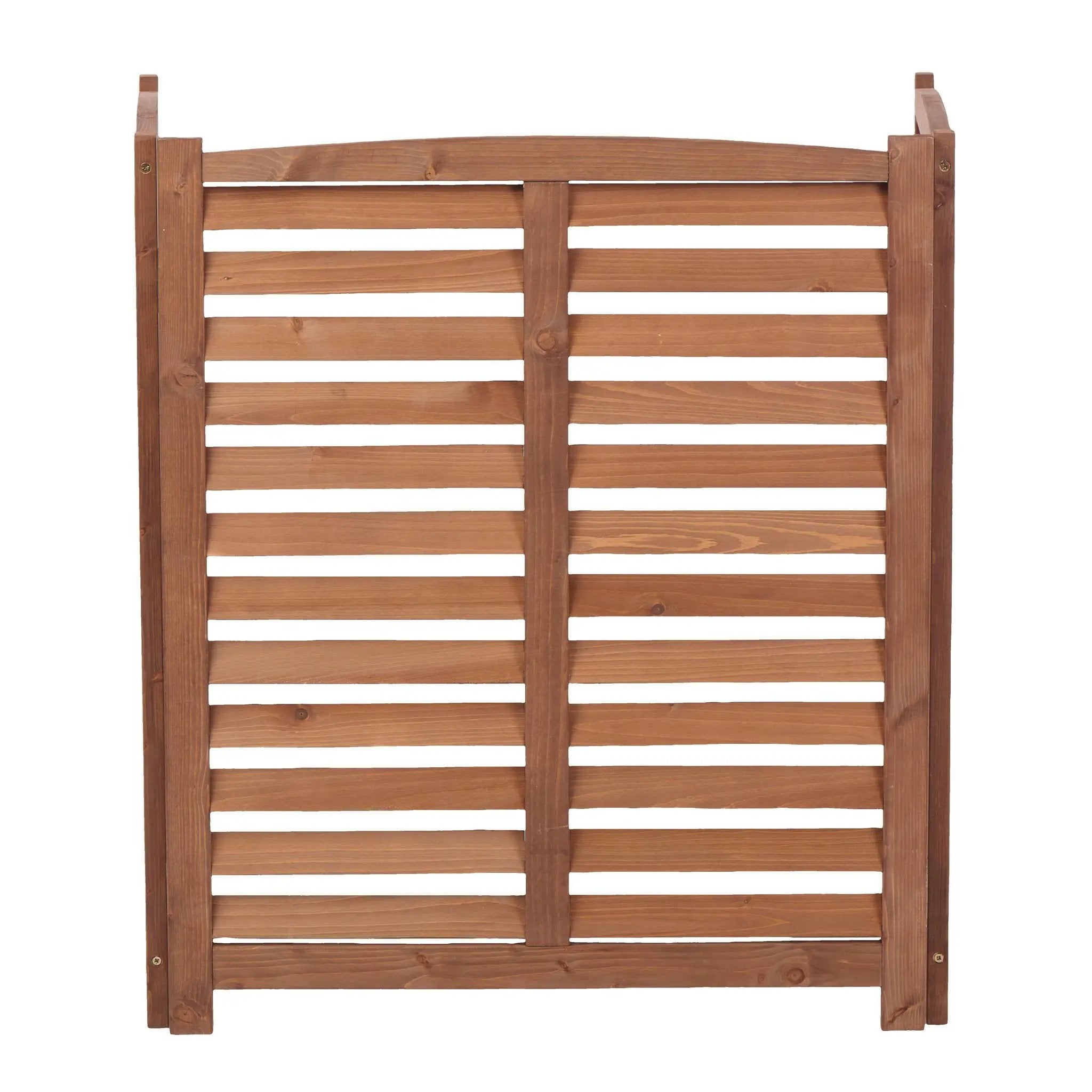 3 Panel Outdoor Wooden Air Conditioner Fence by HouseOfZazla