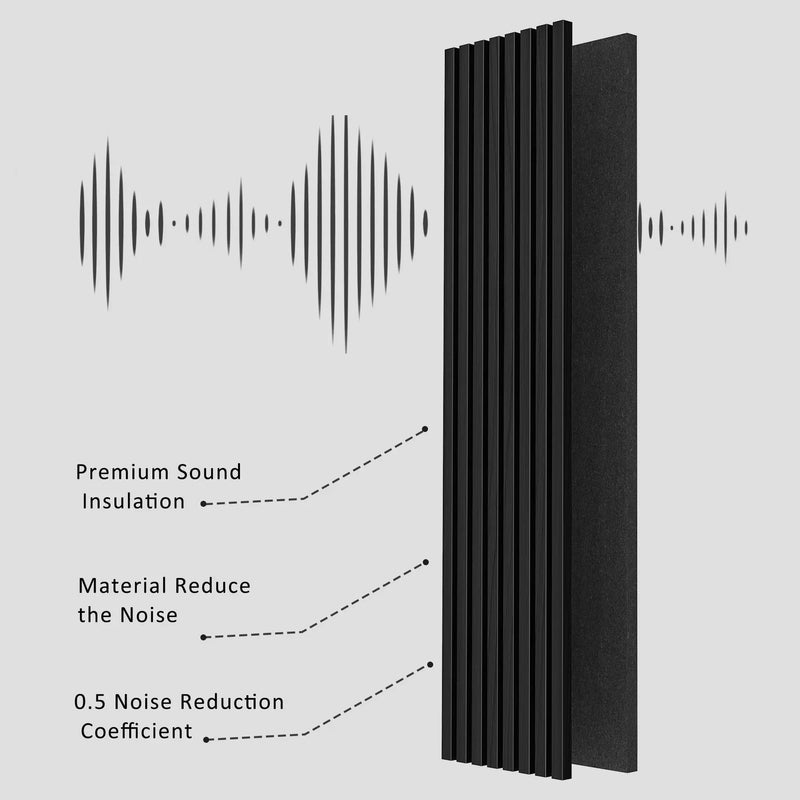 2 Pack Acoustic Solid Wood Wall Panels by HouseOfZazla