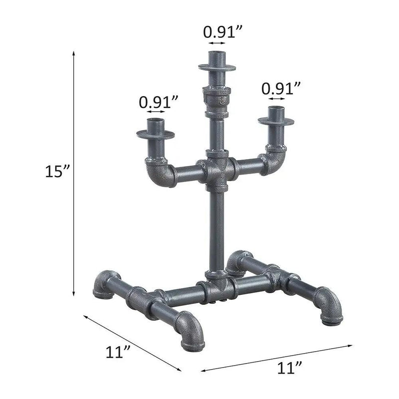 Brantley - Candle Holder - Sandy Gray by Unique Piece Furniture