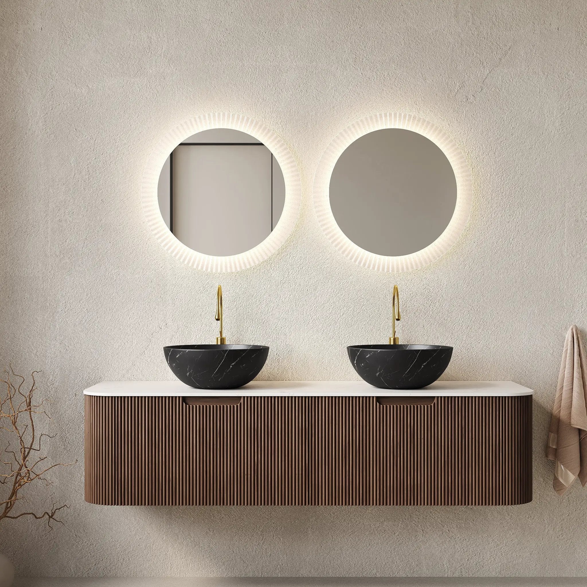 Dina 60" Bathroom Vanity & Sinks by HouseOfZazla
