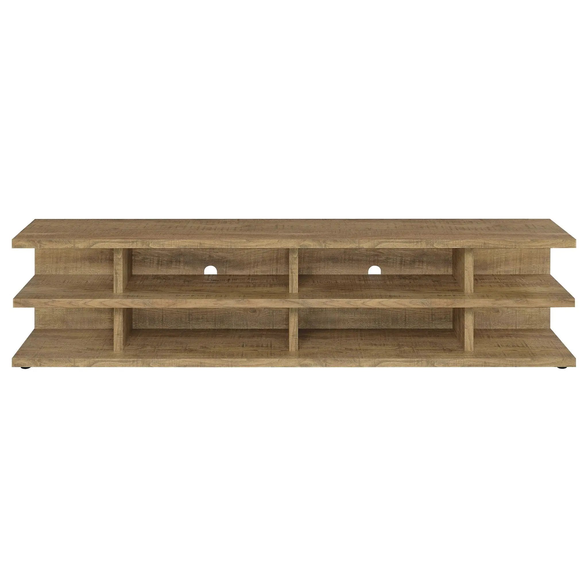 Cartmill 78-inch 2-tier TV Stand Media Console Mango by Unique Piece Furniture