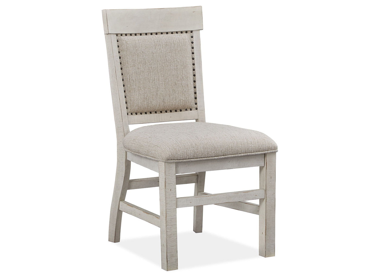 Bronwyn - Dining Side Chair With Upholstered Seat (Set of 2) - Alabaster, photo 2 of 7