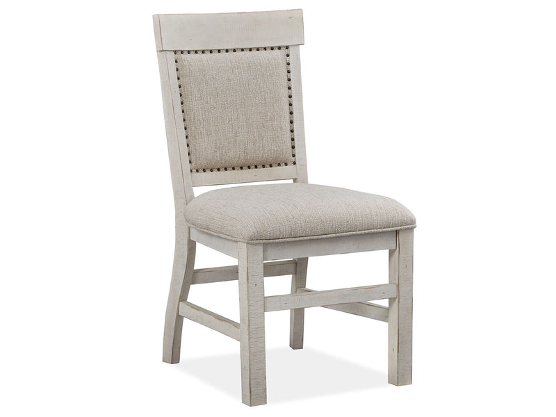 Bronwyn - Dining Side Chair With Upholstered Seat (Set of 2) - Alabaster, photo 2 of 7
