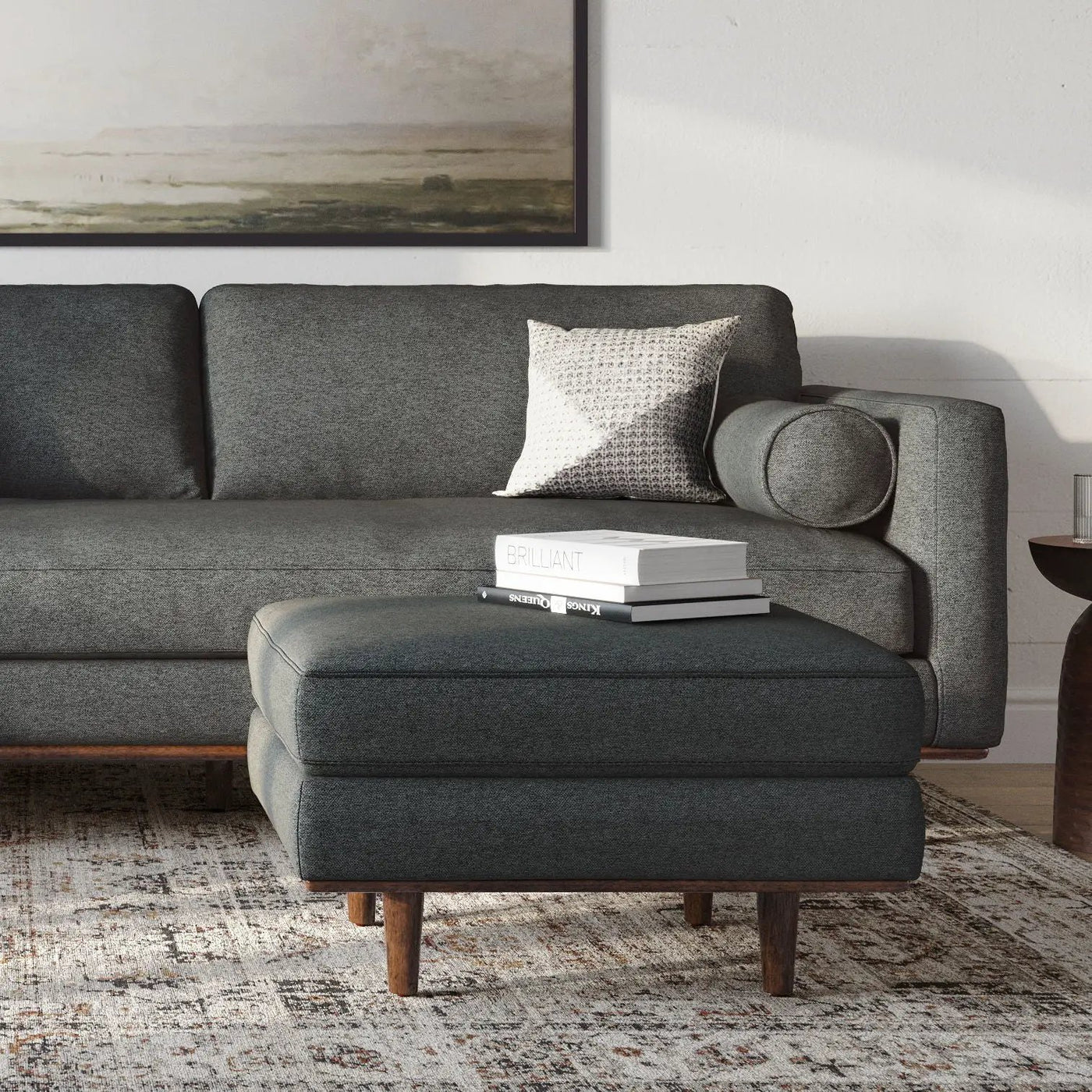 Morrison - Handcrafted Ottoman by HouseOfZazla