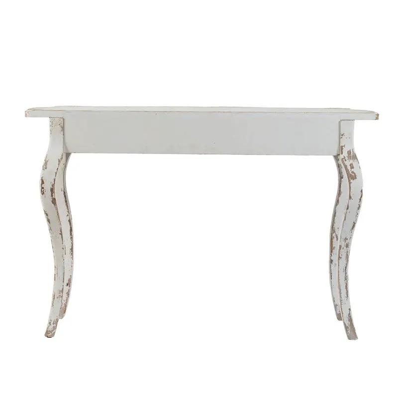 Slimline wash Console Table, For Hallway Living Room Bedroom - White Washed by HouseOfZazla