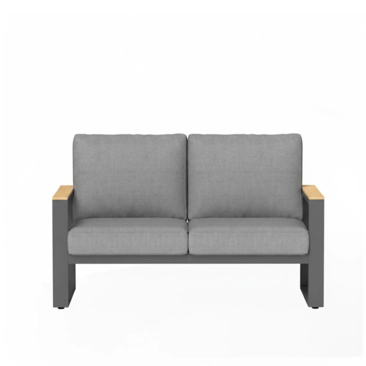 All-Weather Loveseat Sofa With Thick Cushions by HouseOfZazla