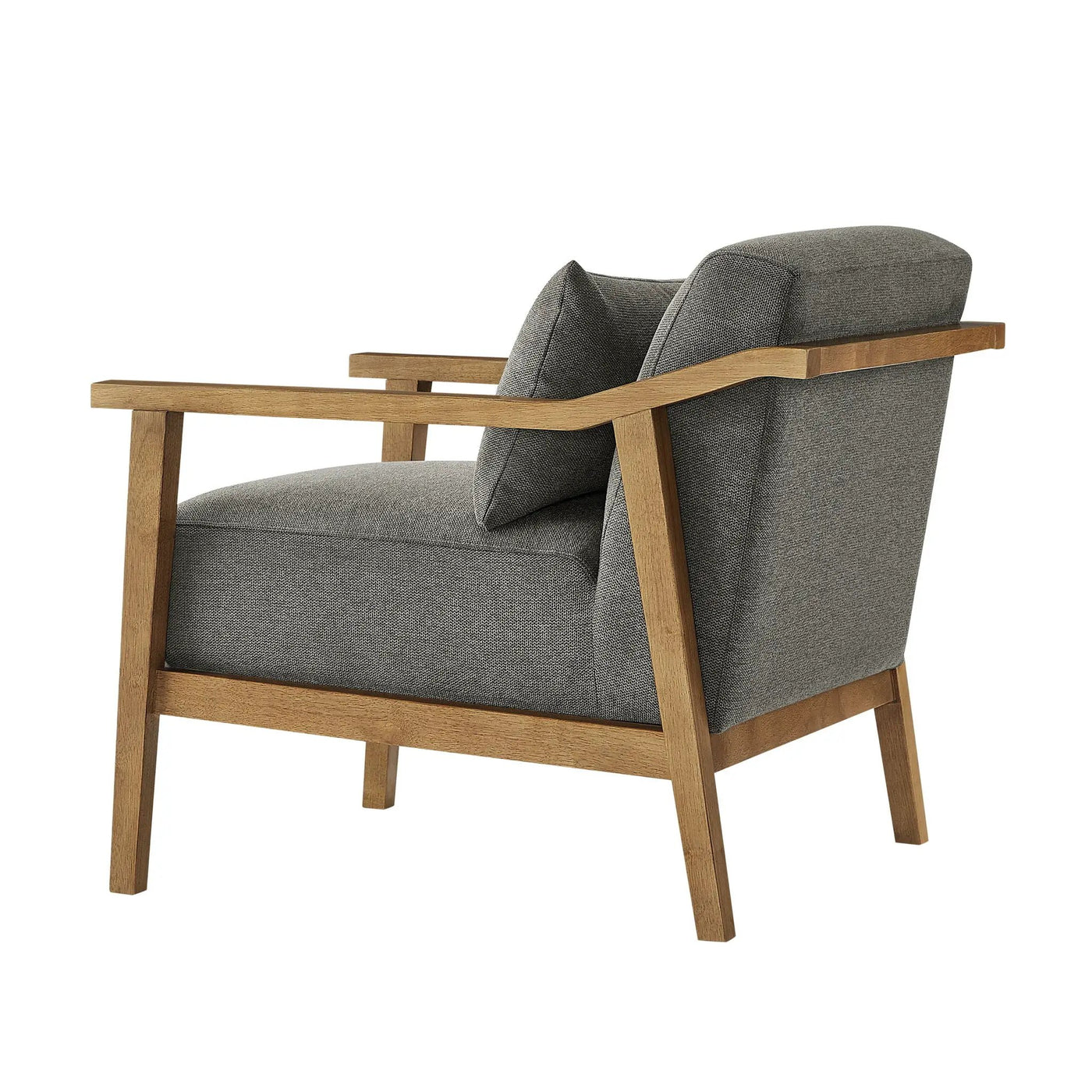 Reagan - Arm Accent Chair With Lumbar Pillow by HouseOfZazla