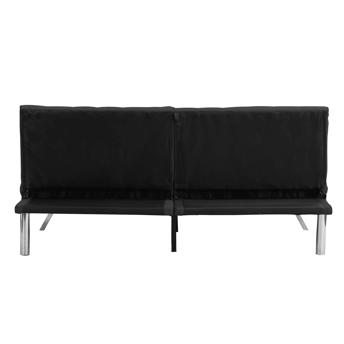 Modern Sofa Bed With Wood Frame And Stainless Legs by HouseOfZazla