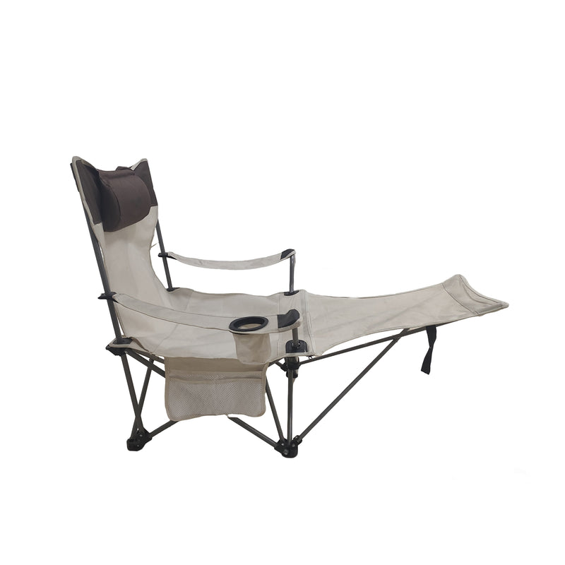 Outdoor Folding Camping Chair with Adjustable Recline by HouseOfZazla