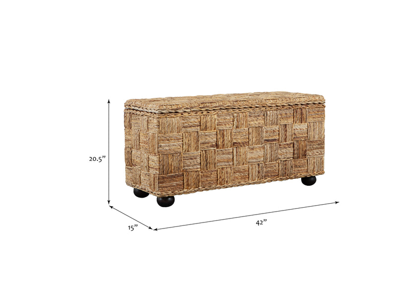 Natural Rattan Storage Trunk by HouseOfZazla