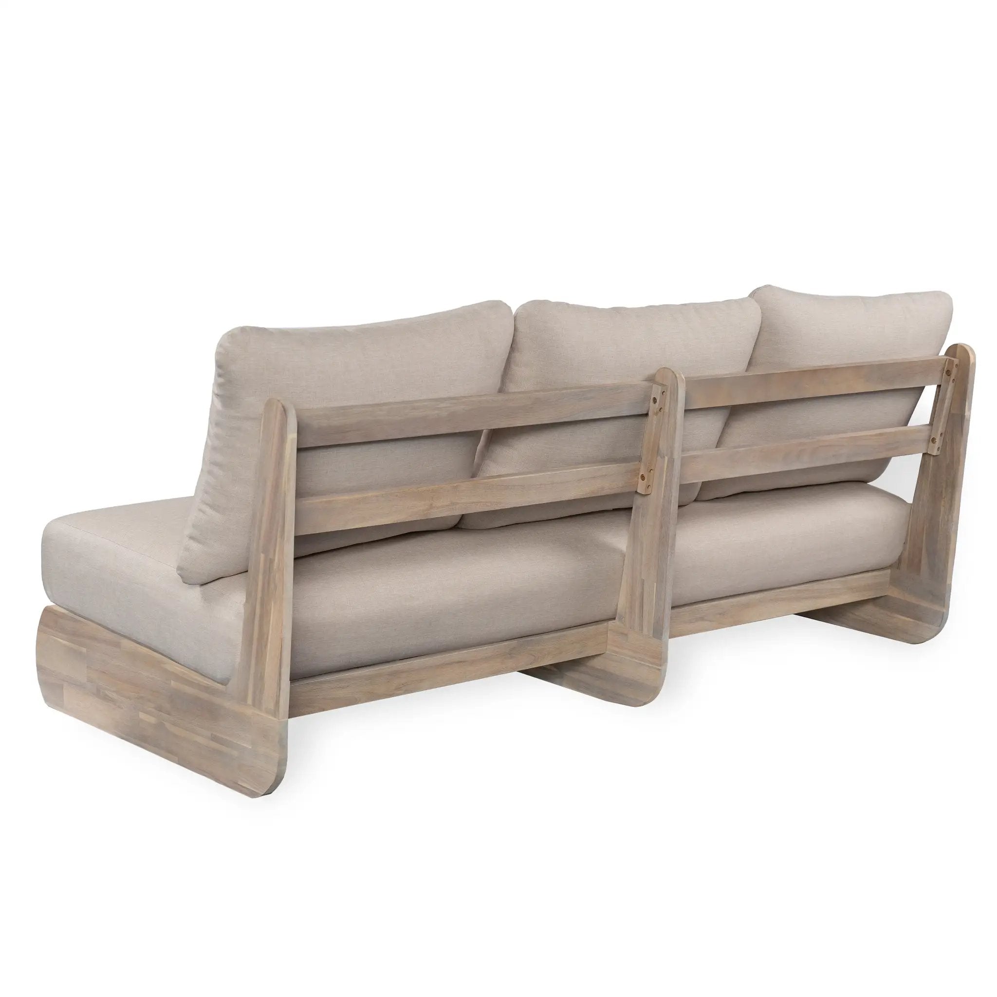 Outdoor Acacia Lazy 5 Seater Chat Set by HouseOfZazla