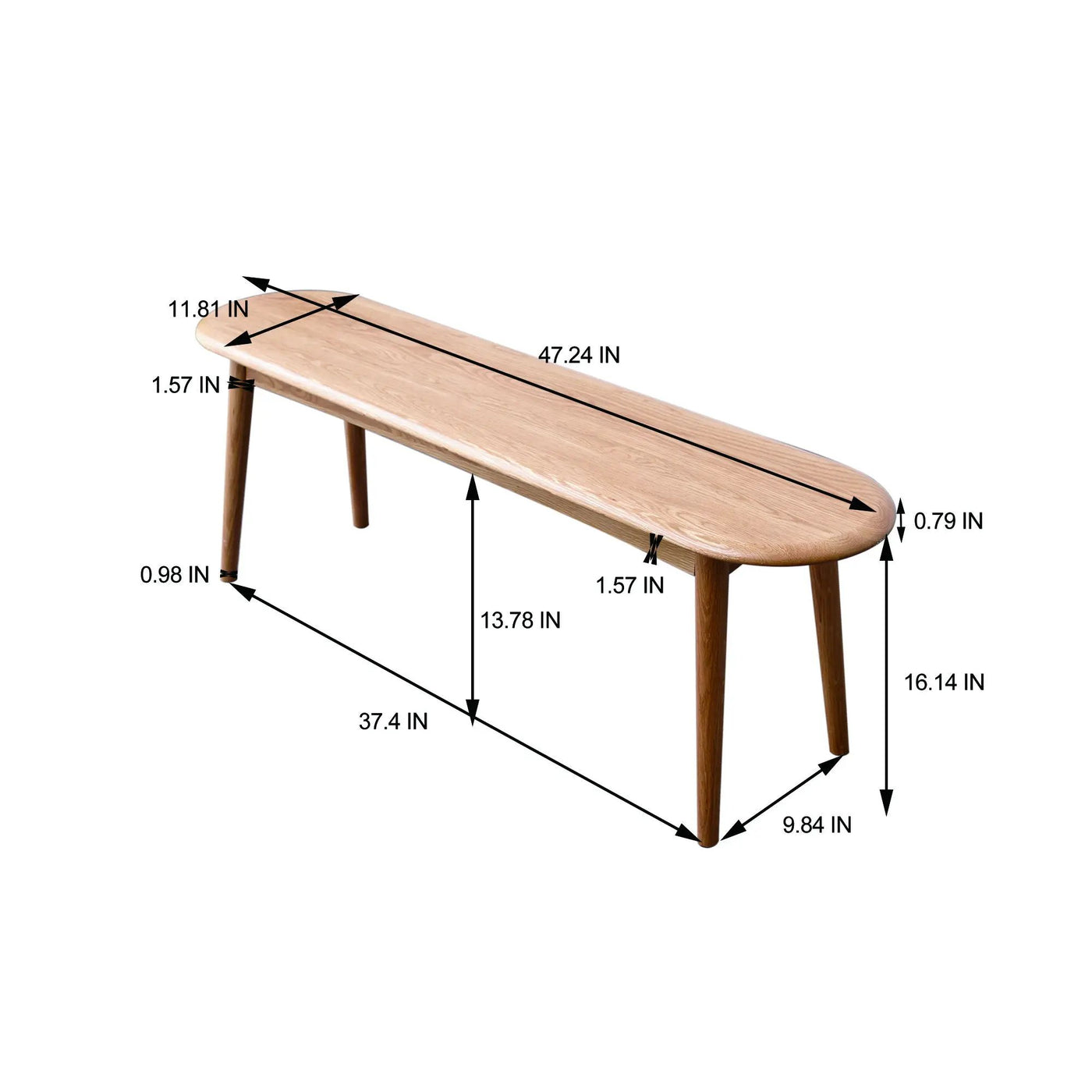 Dining Bench, Table Bench For Living Room by HouseOfZazla