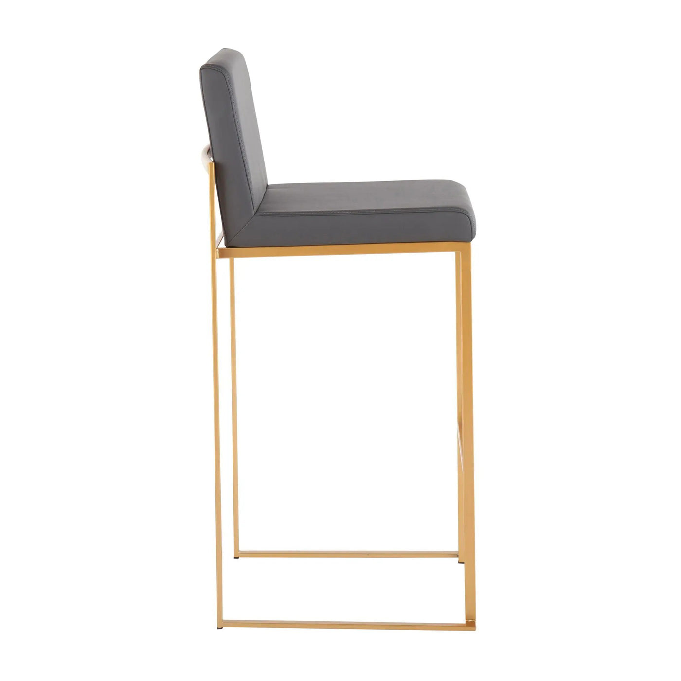 Fuji - Contemporary Design High Back Barstool by HouseOfZazla