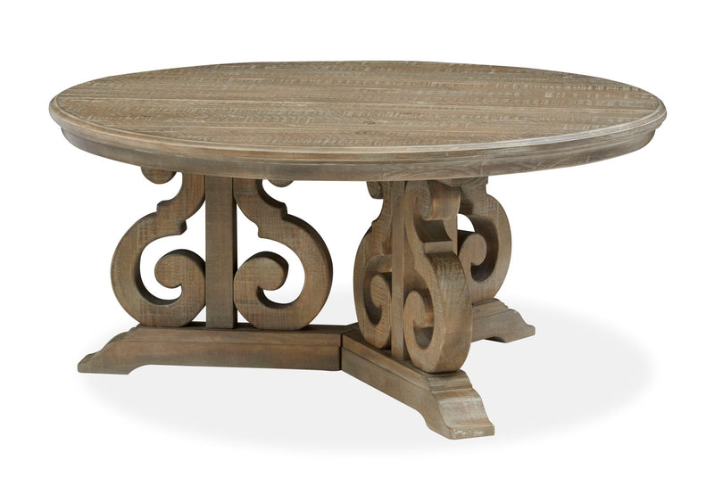 Tinley Park - Round Cocktail Table - Dove Tail Gray, photo 3 of 4