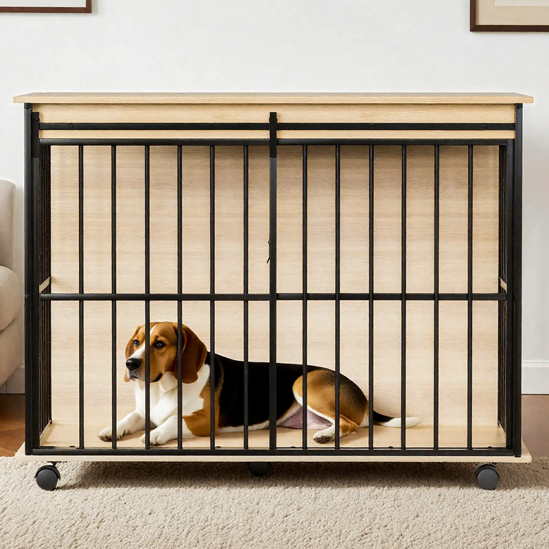 Large Dog Crate Furniture for Medium to Large Dogs by HouseOfZazla
