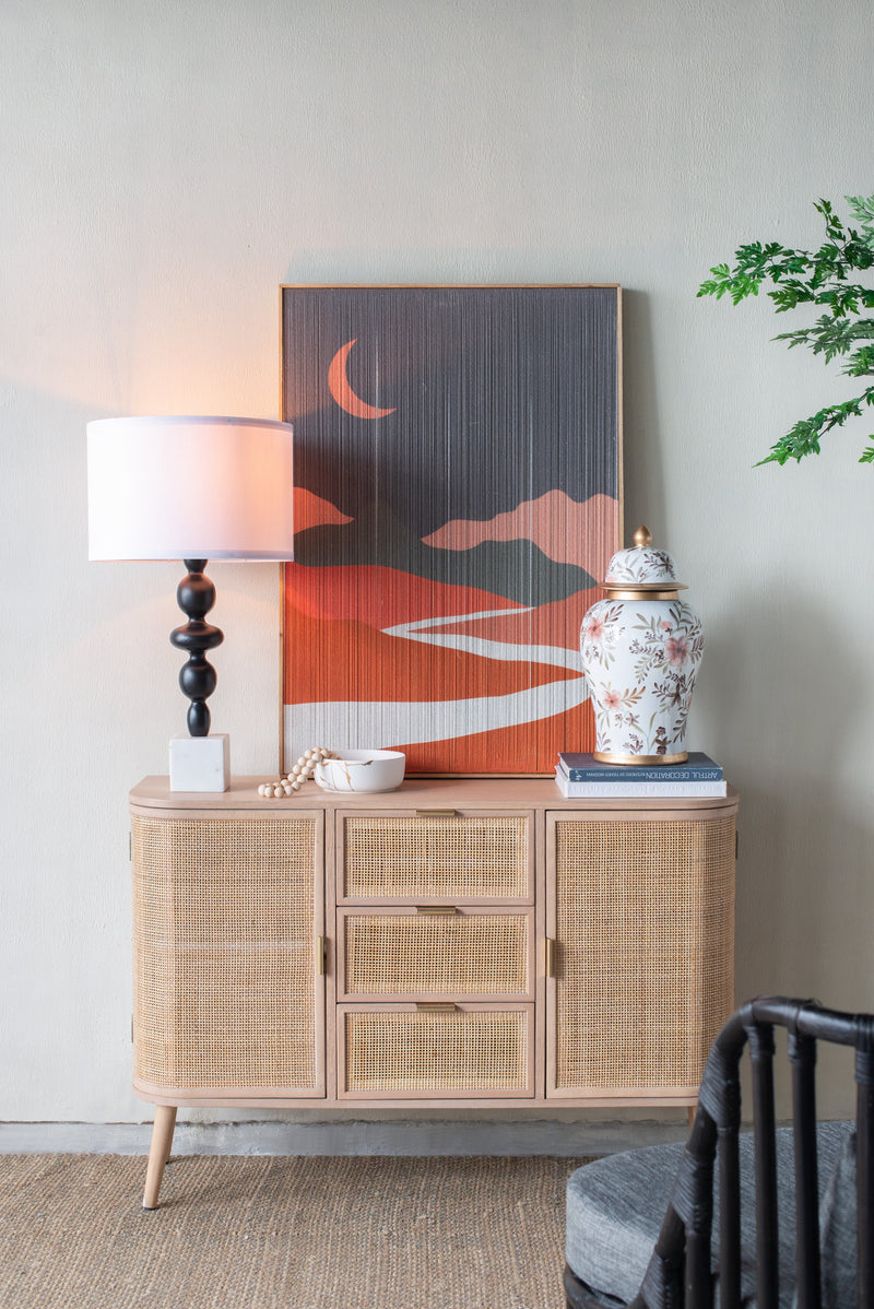 D15x29.5" Table Lamp by HouseOfZazla