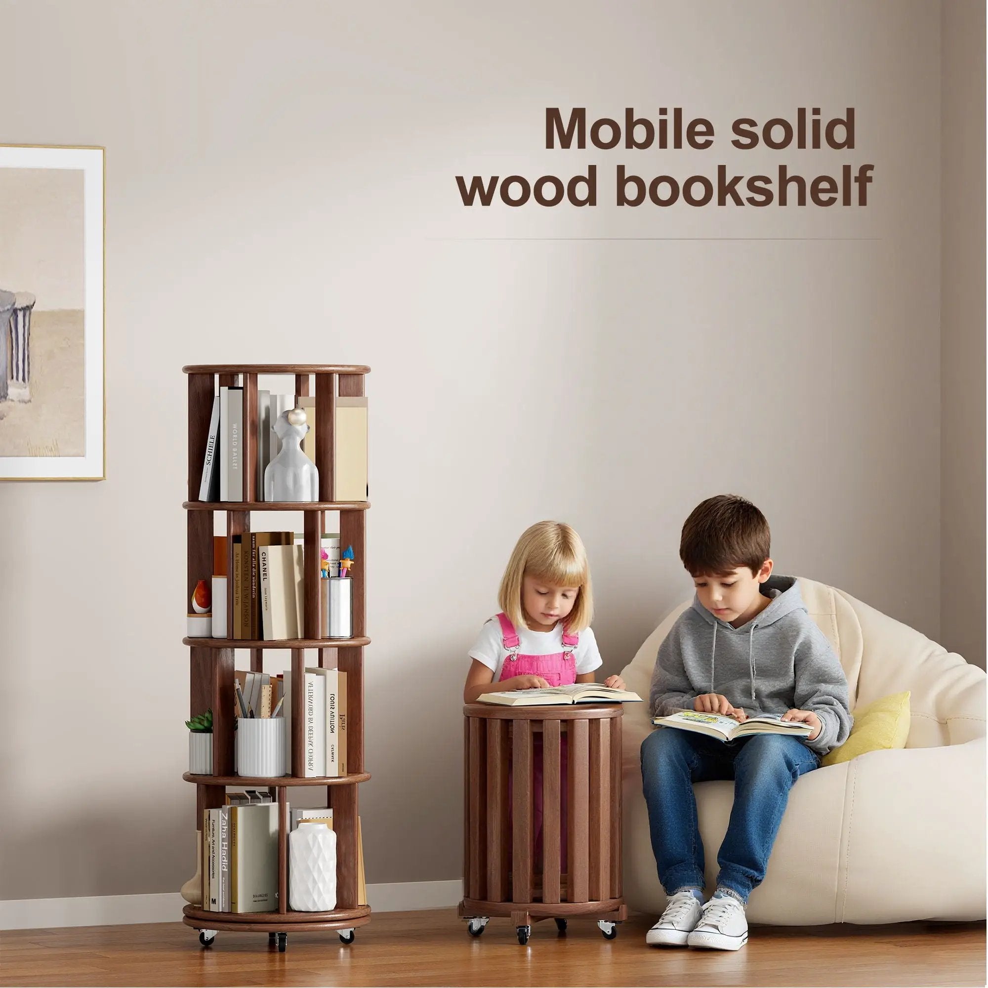 Multi Functional Double Layer Bookshelf by Unique Piece Furniture