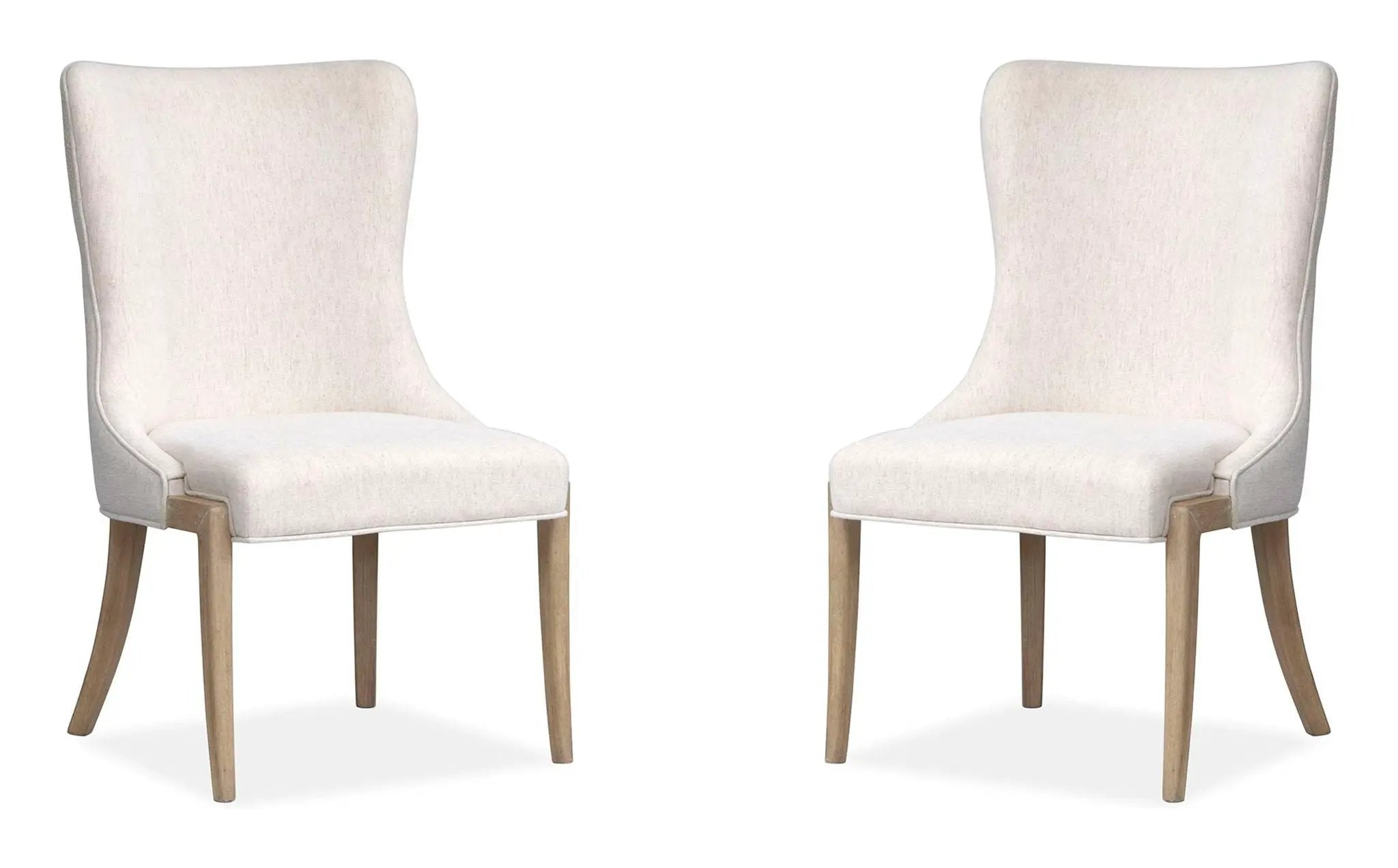 Sunset Cove - Upholstered Host Chair (Set of 2) - Sanibel Brown by Unique Piece Furniture