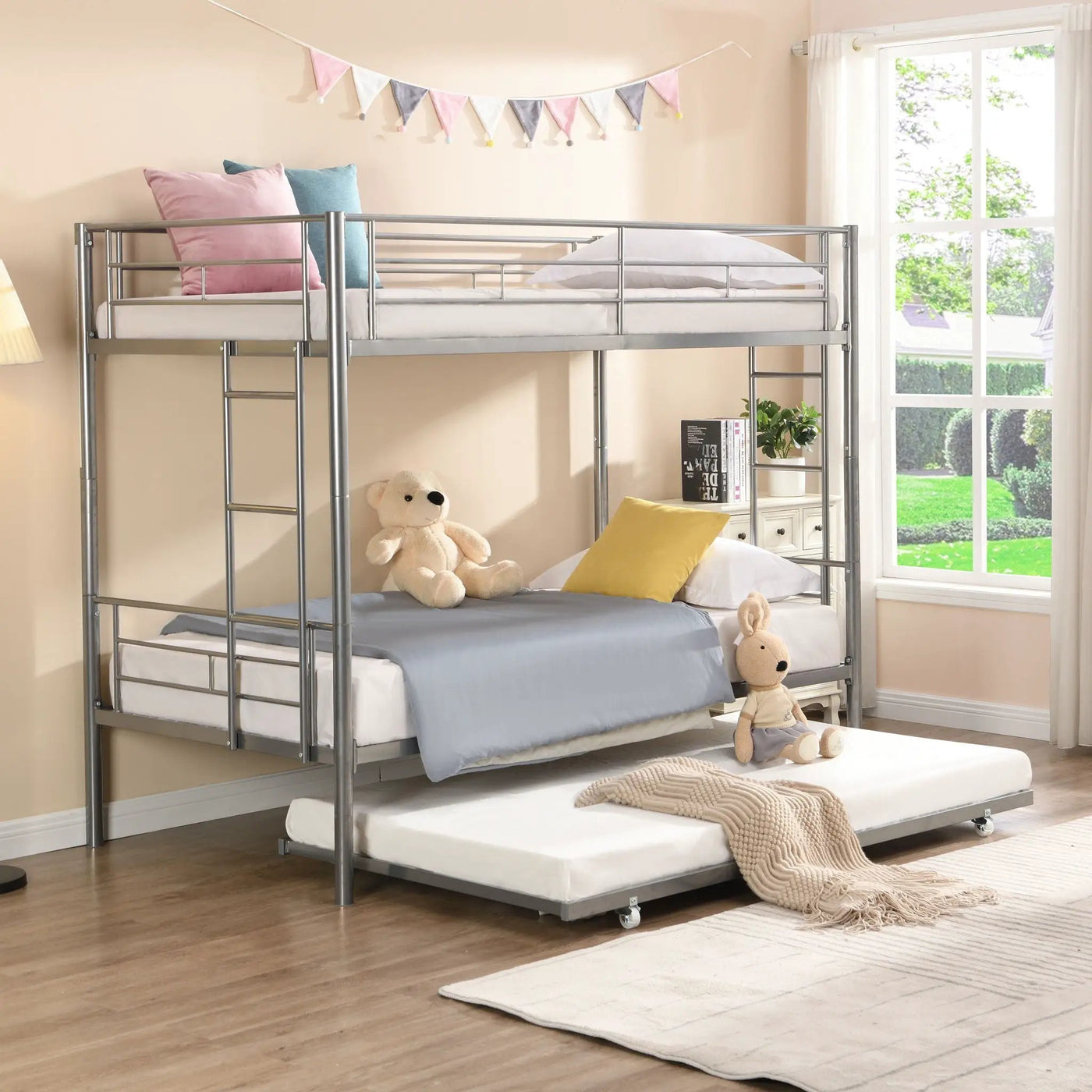 Bunk Bed With Trundle by HouseOfZazla