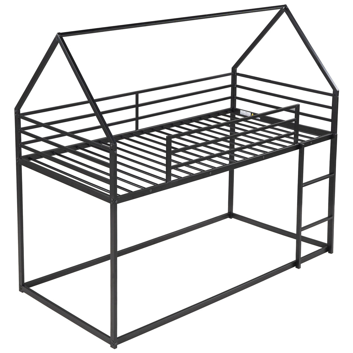 House Bunk Bed With Built In Ladder - Twin Over Twin, photo 7 of 26