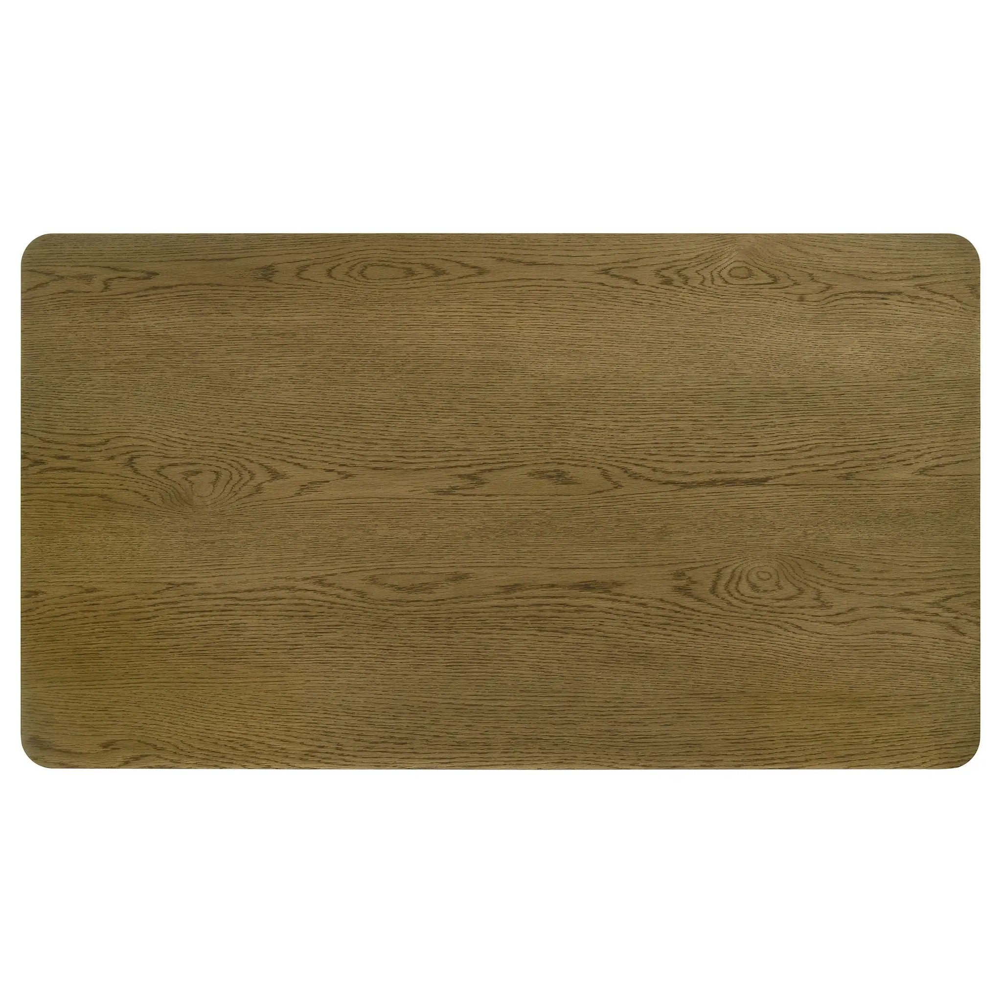 Castlewood 71-inch Rectangular Wood Dining Table Brown Oak by Unique Piece Furniture