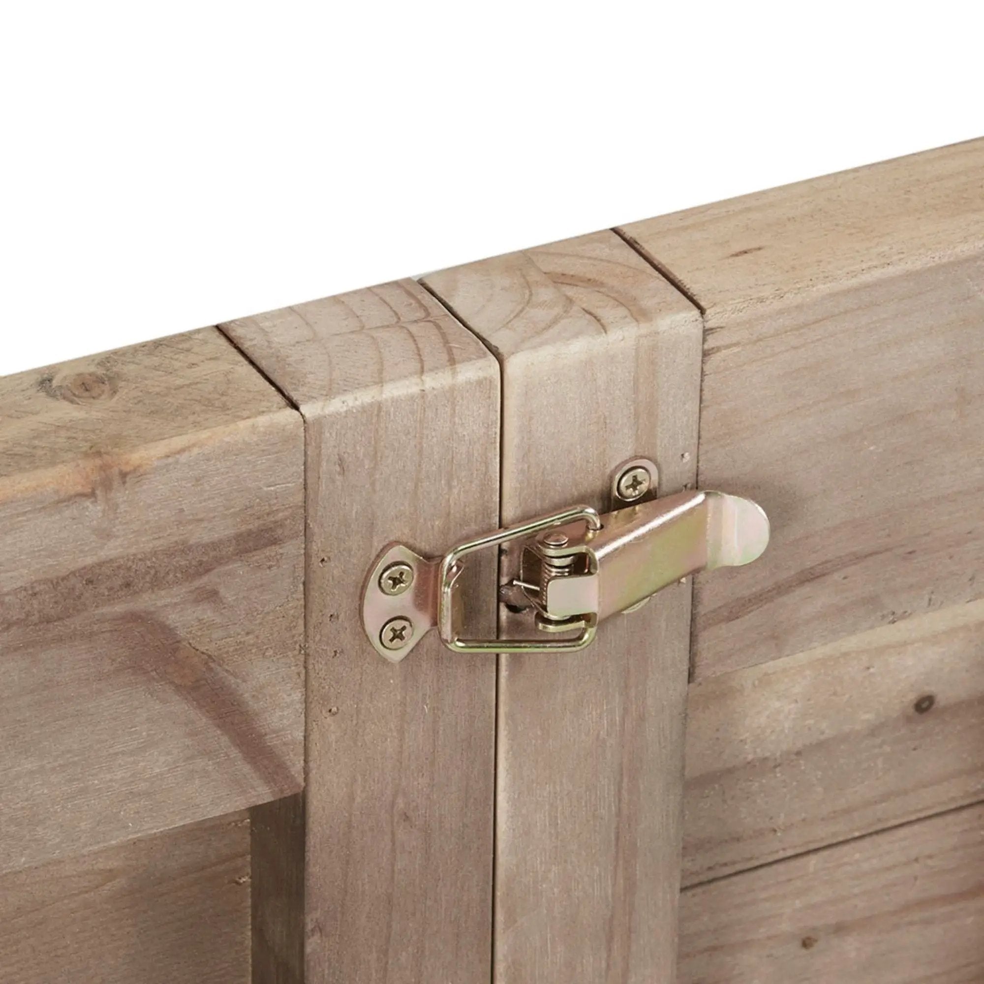 Rustic Dining Table With Metal Support - Natural by Unique Piece Furniture