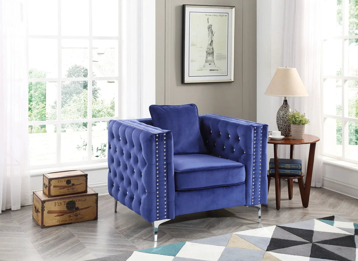 Tufted Design Chair by HouseOfZazla