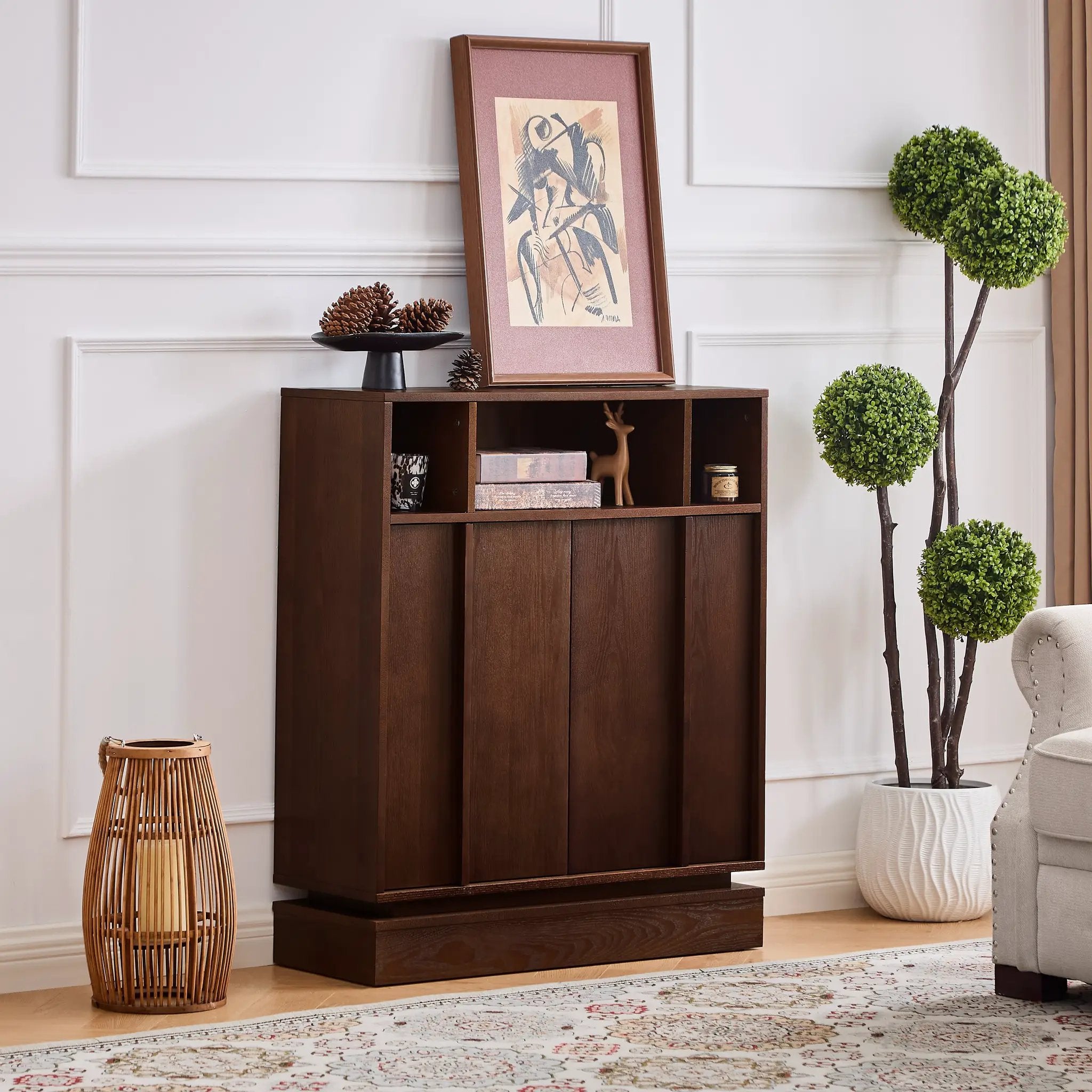 Sideboard Buffet Cabinet with Storage by HouseOfZazla