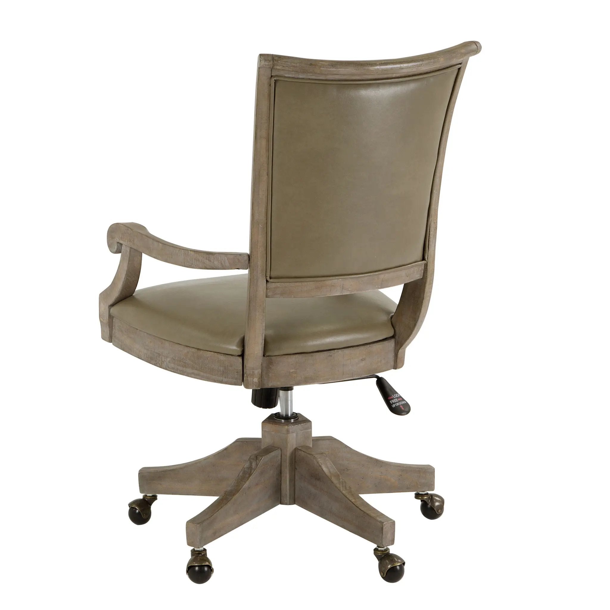 Lancaster - Fully Upholstered Swivel Chair - Dove Tail Gray by Unique Piece Furniture