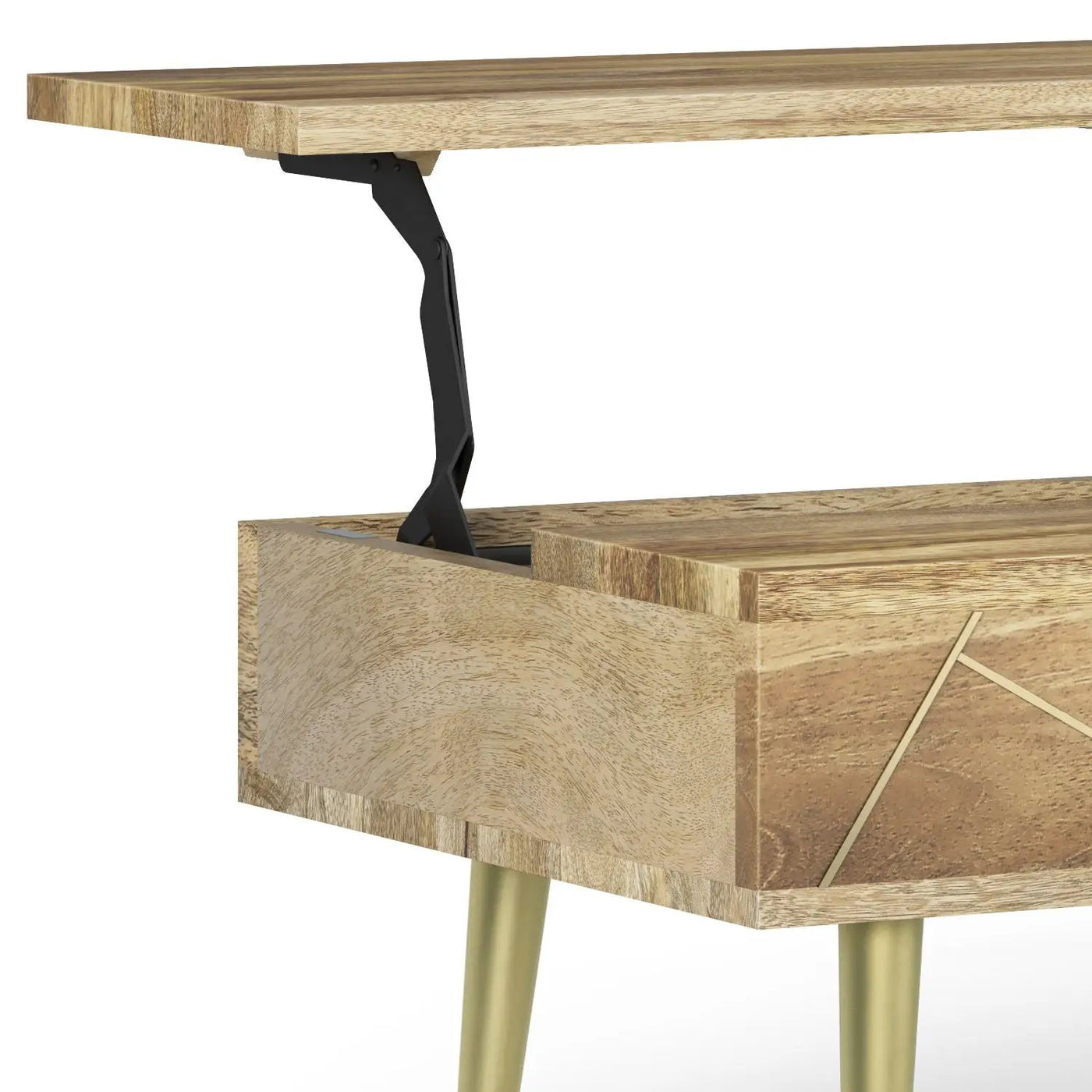 Jager - Lift Top Coffee Table Handcrafted by HouseOfZazla
