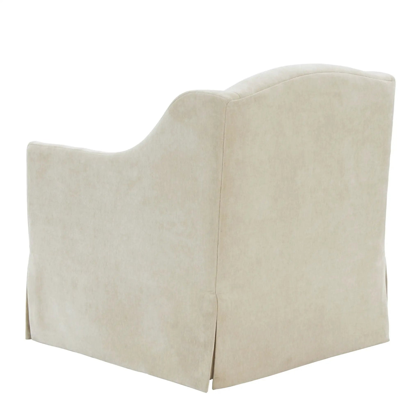 Luisa - Skirted Swivel Accent Chair by HouseOfZazla