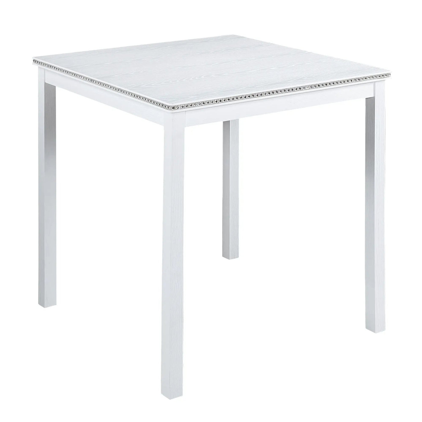 5 Piece Counter Height Table Set, Square Table And 4 Upholstered Chairs by Unique Piece Furniture
