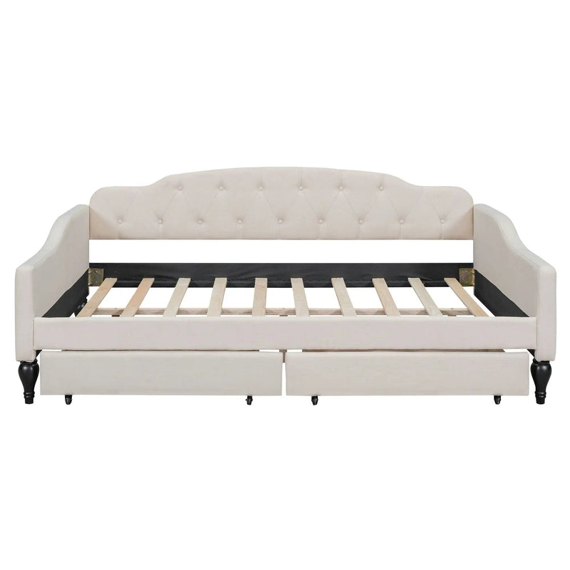 Upholstered Tufted Daybed